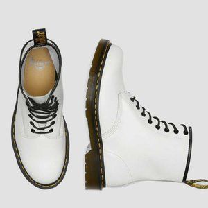 NIB Dr. Martens Smooth White Boots (1460 )